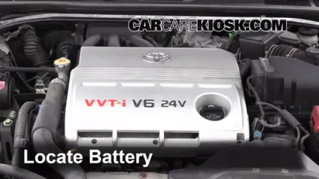 2003 Toyota Camry XLE 3.0L V6 Battery Jumpstart